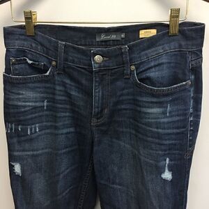 Level 99 | Distressed Sienna Tomboy Dark Jeans 26